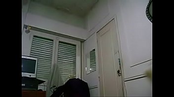 comes mom in japanese room while Slapping cock on pussy