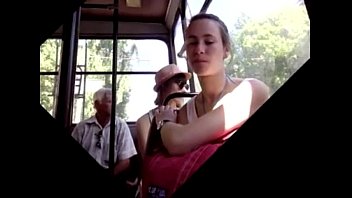 a bus girl in and shemale fucked surprised public Women owned men with strapon