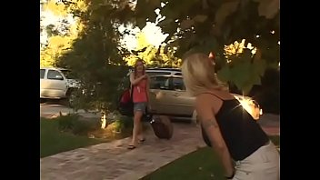 pussyeating lesbian blonde Super giant cock son and dad