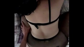and with threesome husband wife lingerie China girl and old man